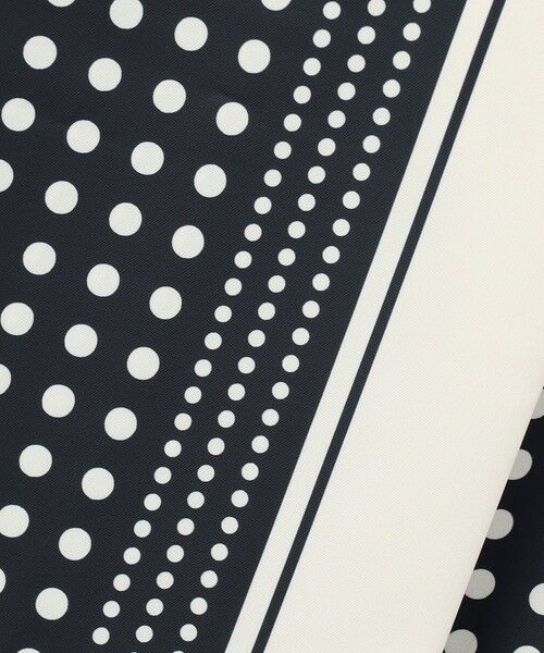 BEIGE, / ベイジ, ミニ・ひざ丈スカート | GADE / モノトーンドット柄ラップ風スカート | 詳細8
