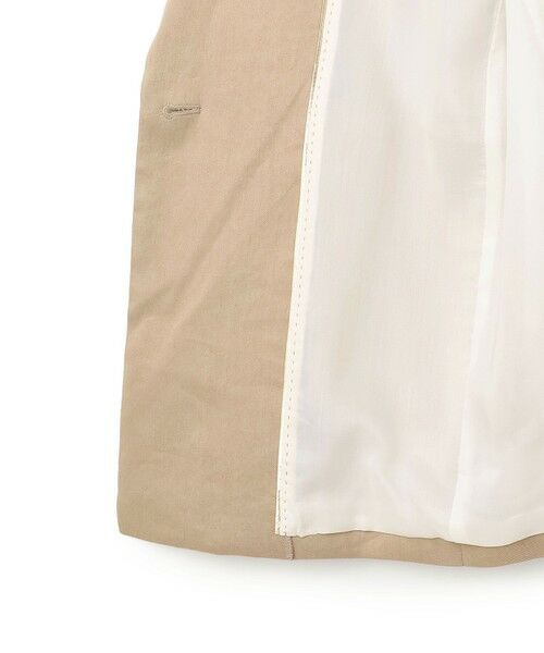 BEIGE, / ベイジ, テーラードジャケット | MICA / リネンブレンドテーラードジャケット | 詳細13