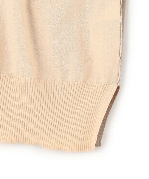 BEIGE, / ベイジ, ニット・セーター | JULIE / コットンシルク 2WAY半袖ニット | 詳細12