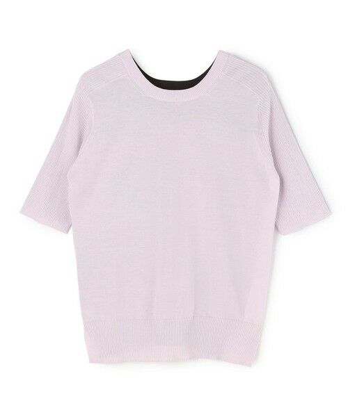 BEIGE, / ベイジ, ニット・セーター | JULIE / コットンシルク 2WAY半袖ニット | 詳細18