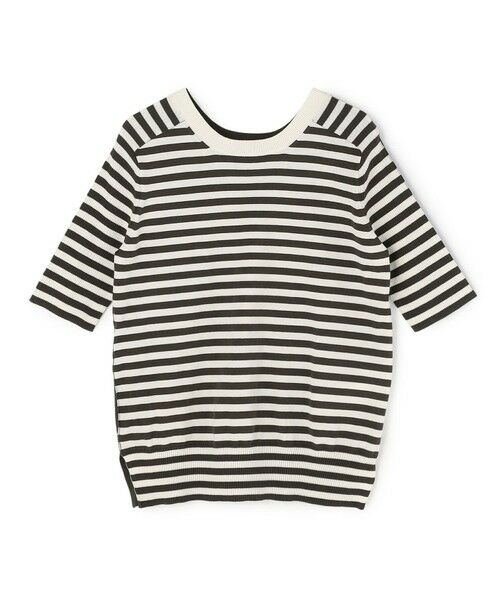 BEIGE, / ベイジ, ニット・セーター | JULIE / コットンシルク 2WAY半袖ニット | 詳細30