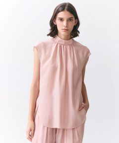 BEIGE, / ベイジ, シャツ・ブラウス | SERAPHIN / ライトシアー ハイネックブラウス