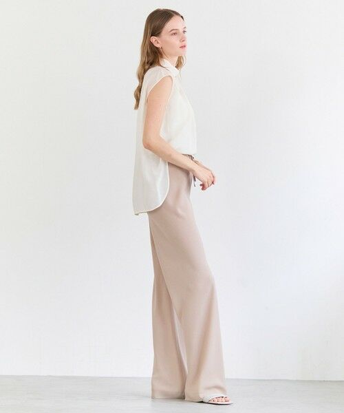 BEIGE, / ベイジ, シャツ・ブラウス | SERAPHIN / ライトシアー ハイネックブラウス | 詳細2