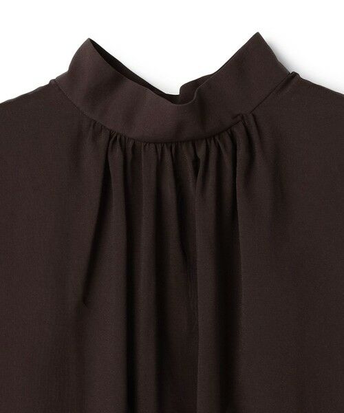 BEIGE, / ベイジ, シャツ・ブラウス | SERAPHIN / ライトシアー ハイネックブラウス | 詳細10