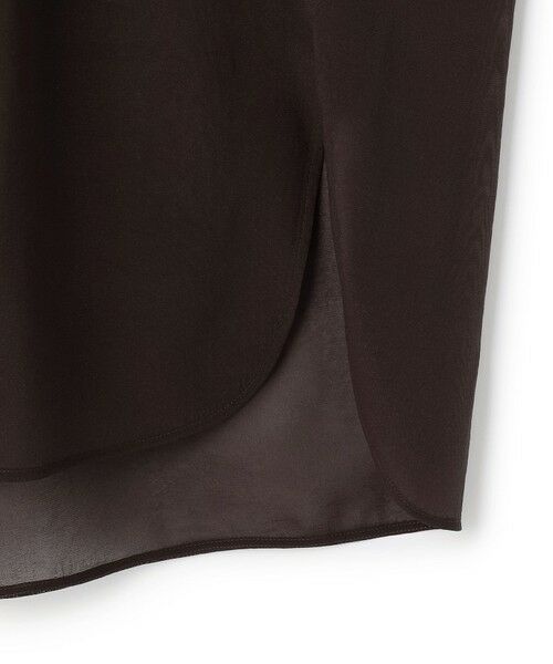 BEIGE, / ベイジ, シャツ・ブラウス | SERAPHIN / ライトシアー ハイネックブラウス | 詳細12