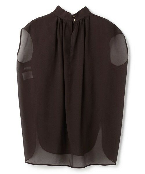 BEIGE, / ベイジ, シャツ・ブラウス | SERAPHIN / ライトシアー ハイネックブラウス | 詳細13