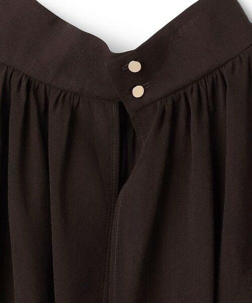 BEIGE, / ベイジ, シャツ・ブラウス | SERAPHIN / ライトシアー ハイネックブラウス | 詳細14