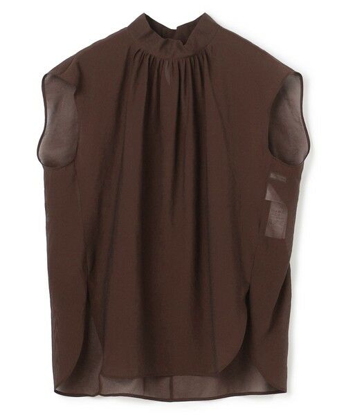 BEIGE, / ベイジ, シャツ・ブラウス | SERAPHIN / ライトシアー ハイネックブラウス | 詳細15