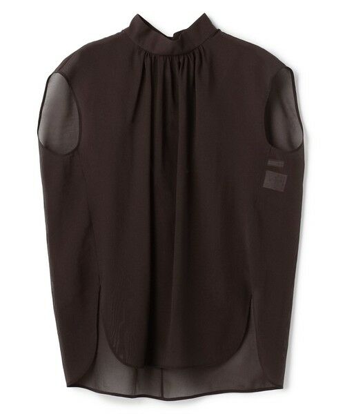 BEIGE, / ベイジ, シャツ・ブラウス | SERAPHIN / ライトシアー ハイネックブラウス | 詳細9