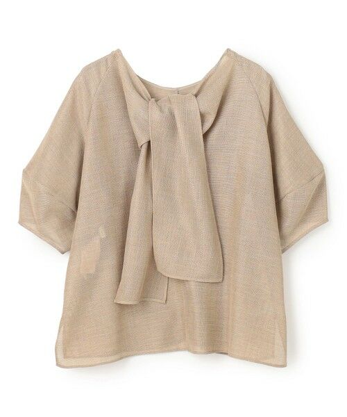 BEIGE, / ベイジ, シャツ・ブラウス | LIATRIS / バックリボン ハーフスリーブブラウス | 詳細11