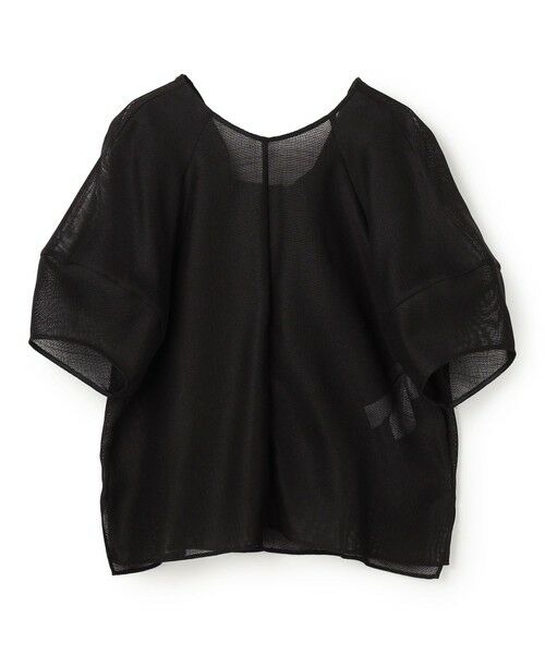 BEIGE, / ベイジ, シャツ・ブラウス | LIATRIS / バックリボン ハーフスリーブブラウス | 詳細18