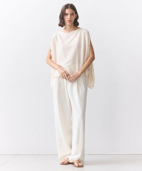 BEIGE, / ベイジ, シャツ・ブラウス | PERIDOT / 2WAYスリーブ ドレープブラウス | 詳細3