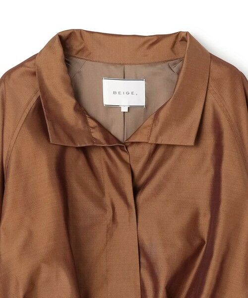 BEIGE, / ベイジ, ブルゾン | SULFUR / シルク混ショート丈バルーンブルゾン | 詳細10