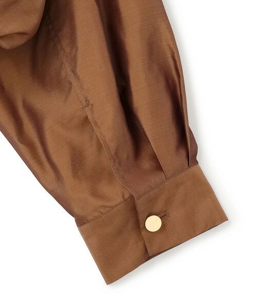 BEIGE, / ベイジ, ブルゾン | SULFUR / シルク混ショート丈バルーンブルゾン | 詳細12