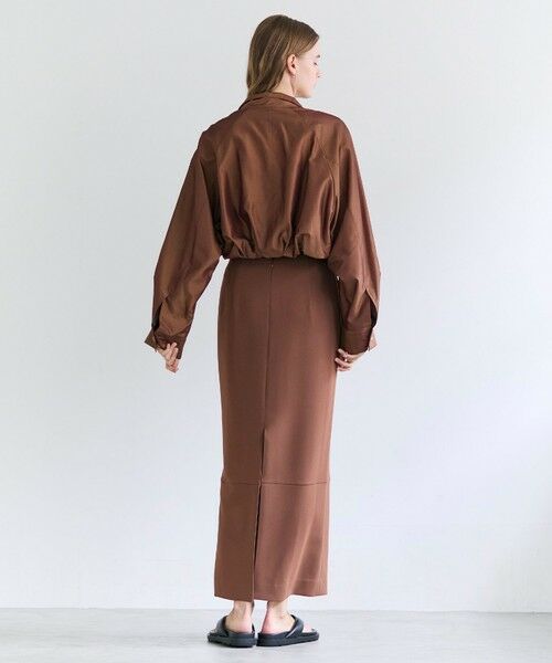 BEIGE, / ベイジ, ブルゾン | SULFUR / シルク混ショート丈バルーンブルゾン | 詳細7