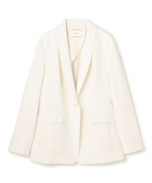 BEIGE, / ベイジ, テーラードジャケット | 【VERY NaVY掲載】GYPSUM / シルキータッチ ショールカラージャケット | 詳細4