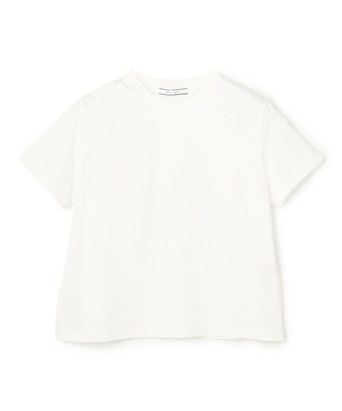 BEIGE, / ベイジ, カットソー | DIOP / スビンコットン クロップドTシャツ | 詳細4