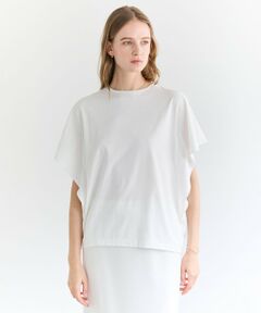 BEIGE, / ベイジ, カットソー | DIOP / スビンコットン ドレープTシャツ