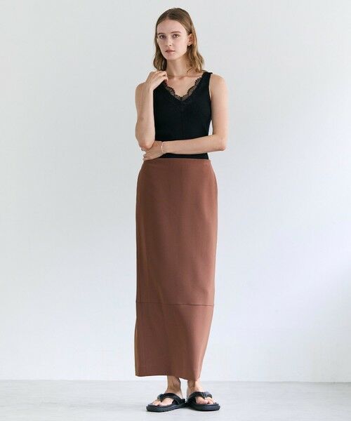 BEIGE, / ベイジ, ニット・セーター | 【VERY NaVY掲載】RUBY / レーストリム リブタンクトップ | 詳細6