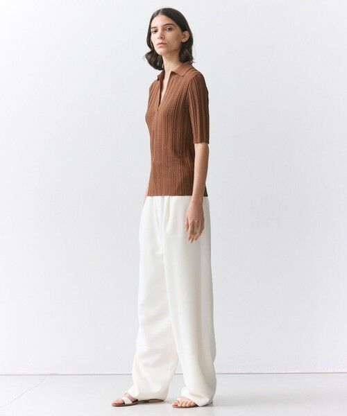 BEIGE, / ベイジ, ニット・セーター | LABRADO / ランダムリブ スキッパーニット | 詳細8