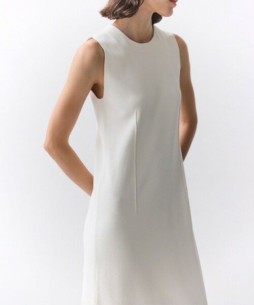 BEIGE, / ベイジ, ロング・マキシ丈ワンピース | LABRADO / ダーツニット ロングワンピース | 詳細3