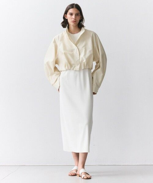 BEIGE, / ベイジ, ロング・マキシ丈ワンピース | LABRADO / ダーツニット ロングワンピース | 詳細4