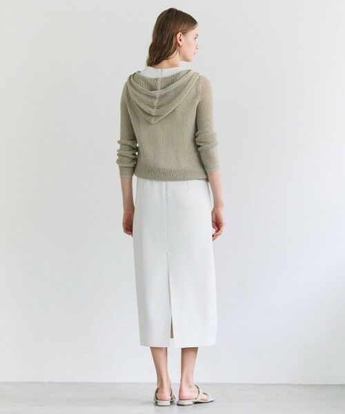 BEIGE, / ベイジ, ロング・マキシ丈ワンピース | LABRADO / ダーツニット ロングワンピース | 詳細5