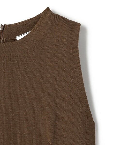 BEIGE, / ベイジ, ロング・マキシ丈ワンピース | LABRADO / ダーツニット ロングワンピース | 詳細12