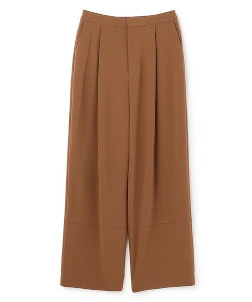 BEIGE, / ベイジ, その他パンツ | GYPSUM / シルキータッチ セミワイドタックパンツ | 詳細12