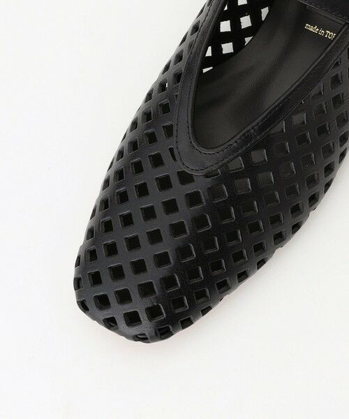 BEIGE, / ベイジ, パンプス | 【一部店舗限定】HENRI EN VARGO / MATHILDE パンチングレザーメリージェーン | 詳細4