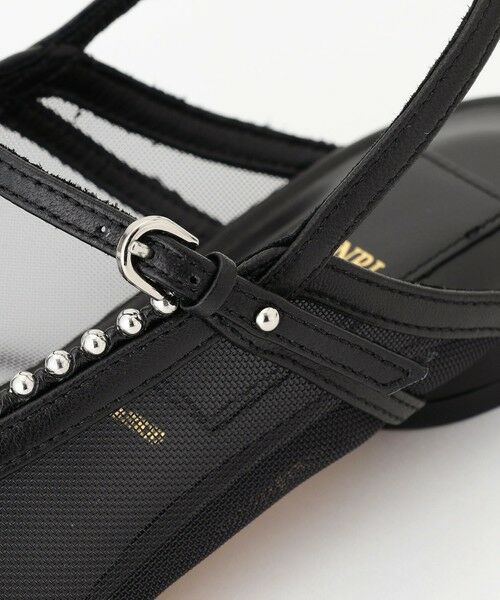 BEIGE, / ベイジ, パンプス | 【一部店舗限定】HENRI EN VARGO / LULU チュールチェーン バックストラップ | 詳細5