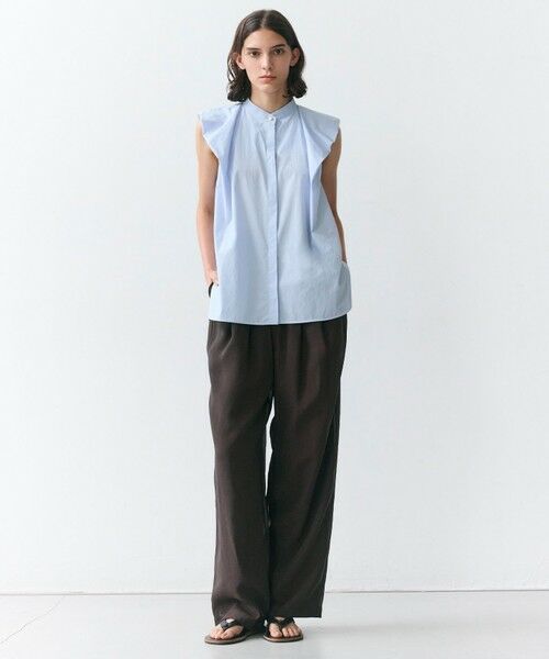 BEIGE, / ベイジ, シャツ・ブラウス | MALLOW / コットンタック バルーンスリーブブラウス | 詳細5