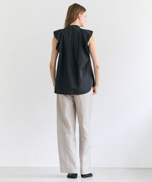 BEIGE, / ベイジ, シャツ・ブラウス | MALLOW / コットンタック バルーンスリーブブラウス | 詳細15