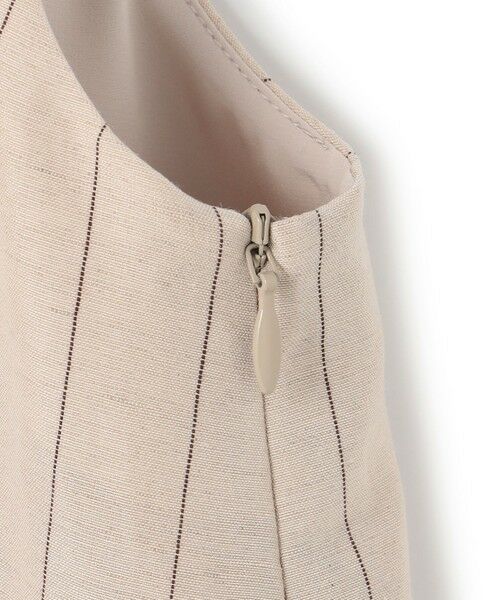 BEIGE, / ベイジ, シャツ・ブラウス | ERYTH / リネンストライプ キャミソール | 詳細14