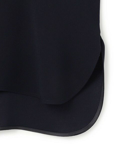 BEIGE, / ベイジ, シャツ・ブラウス | FLEUR / 異素材カフス スタンドカラーブラウス | 詳細8