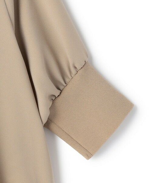 BEIGE, / ベイジ, シャツ・ブラウス | FLEUR / 異素材カフス スタンドカラーブラウス | 詳細16
