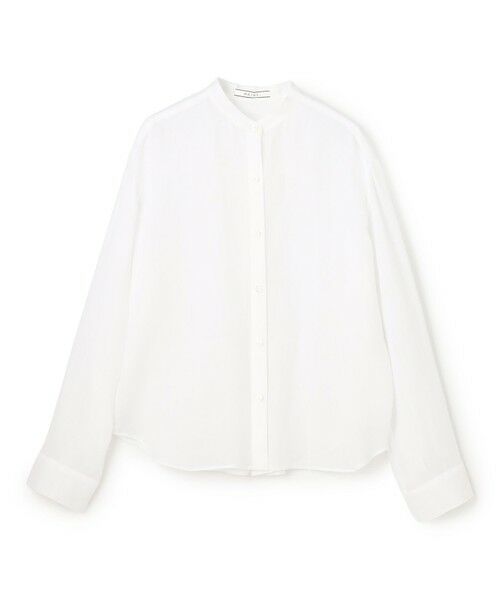 BEIGE, / ベイジ, シャツ・ブラウス | HALITE / リネンシアー オーバーサイズシャツ | 詳細3