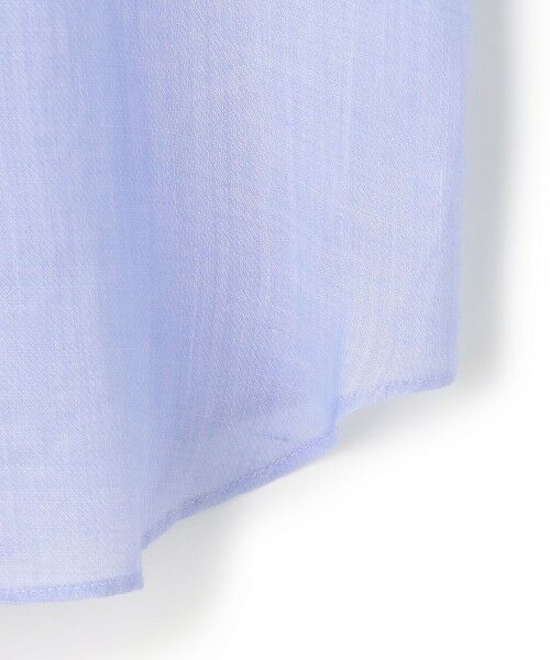 BEIGE, / ベイジ, シャツ・ブラウス | HALITE / リネンシアー オーバーサイズシャツ | 詳細11