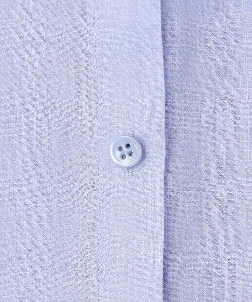 BEIGE, / ベイジ, シャツ・ブラウス | HALITE / リネンシアー オーバーサイズシャツ | 詳細12