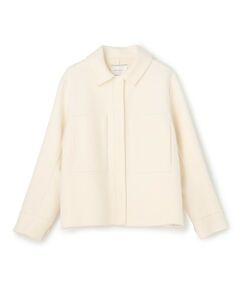 BEIGE, / ベイジ, その他アウター | CHAMPIONNET / ウールメルトン シャツジャケット