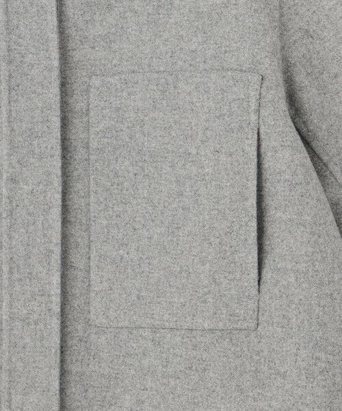BEIGE, / ベイジ, その他アウター | CHAMPIONNET / ウールメルトン シャツジャケット | 詳細2
