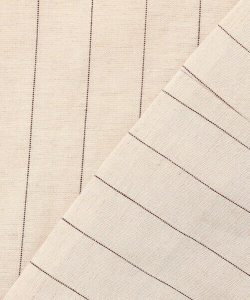 BEIGE, / ベイジ, テーラードジャケット | ERYTH / リネンストライプダブルジャケット | 詳細12