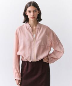 BEIGE, / ベイジ, ブルゾン | SERAPHIN / ライトシアーギャザー ブルゾン