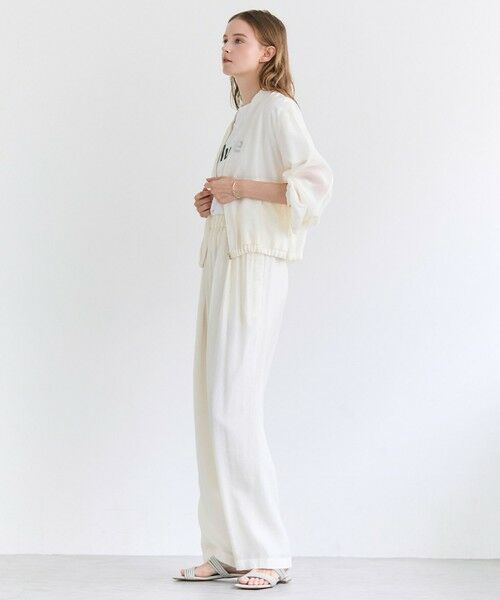 BEIGE, / ベイジ, ブルゾン | SERAPHIN / ライトシアーギャザー ブルゾン | 詳細2