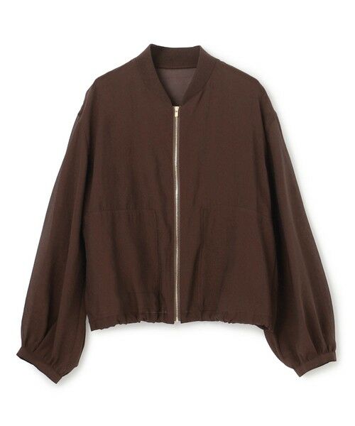 BEIGE, / ベイジ, ブルゾン | SERAPHIN / ライトシアーギャザー ブルゾン | 詳細8