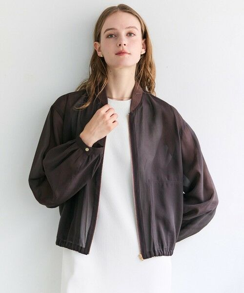 BEIGE, / ベイジ, ブルゾン | SERAPHIN / ライトシアーギャザー ブルゾン | 詳細5