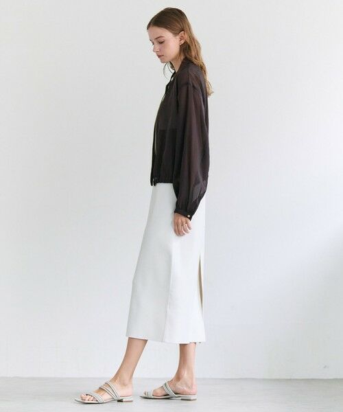 BEIGE, / ベイジ, ブルゾン | SERAPHIN / ライトシアーギャザー ブルゾン | 詳細7