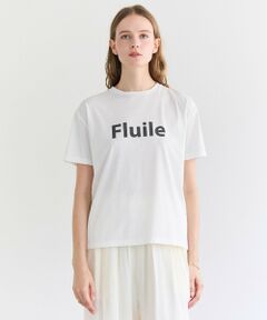 BEIGE, / ベイジ, カットソー | STELLERITE / コットンロゴTシャツ