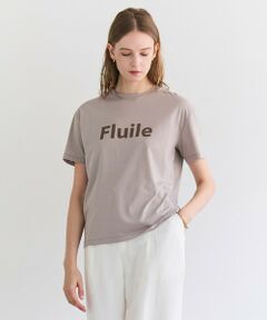 BEIGE, / ベイジ, カットソー | STELLERITE / コットンロゴTシャツ