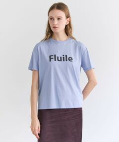 BEIGE, / ベイジ, カットソー | STELLERITE / コットンロゴTシャツ